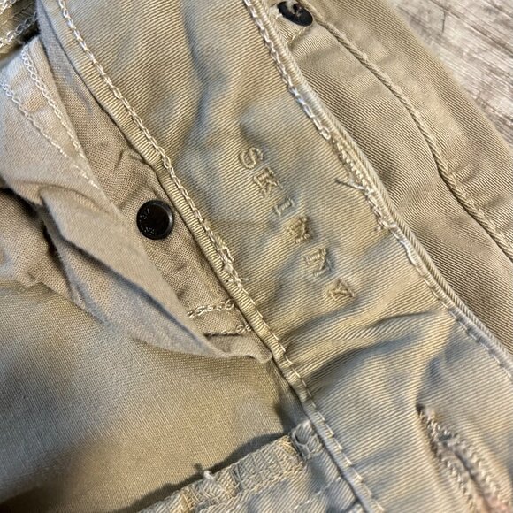 American Eagle Skinny Fit 33x30 Tan Khaki - Picture 5 of 7
